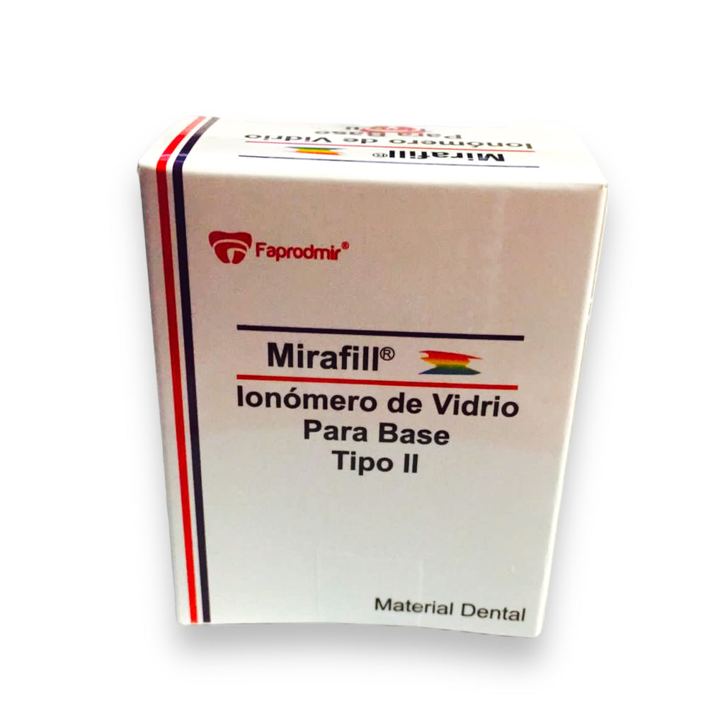 Ionómero de Vidrio para base Tipo II Mirafill